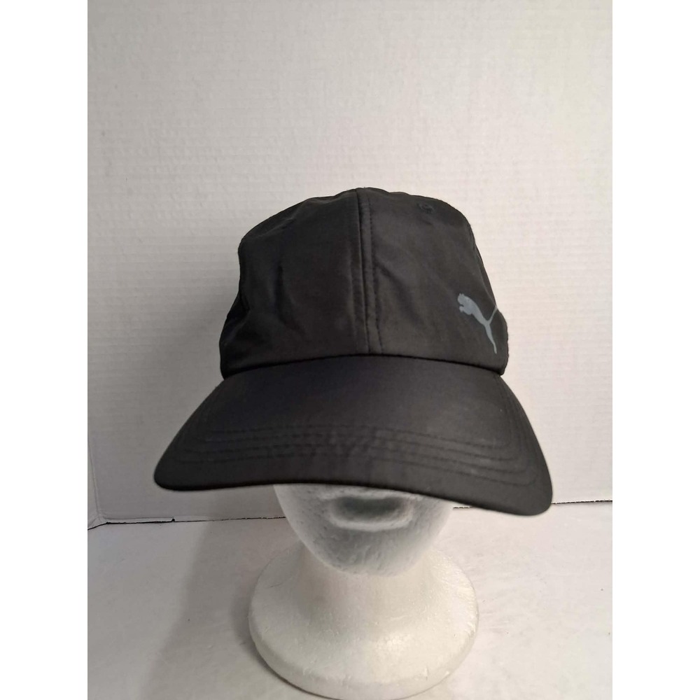 Puma Black Adjustable Baseball Cap Sportswear Athletic Style OSFA